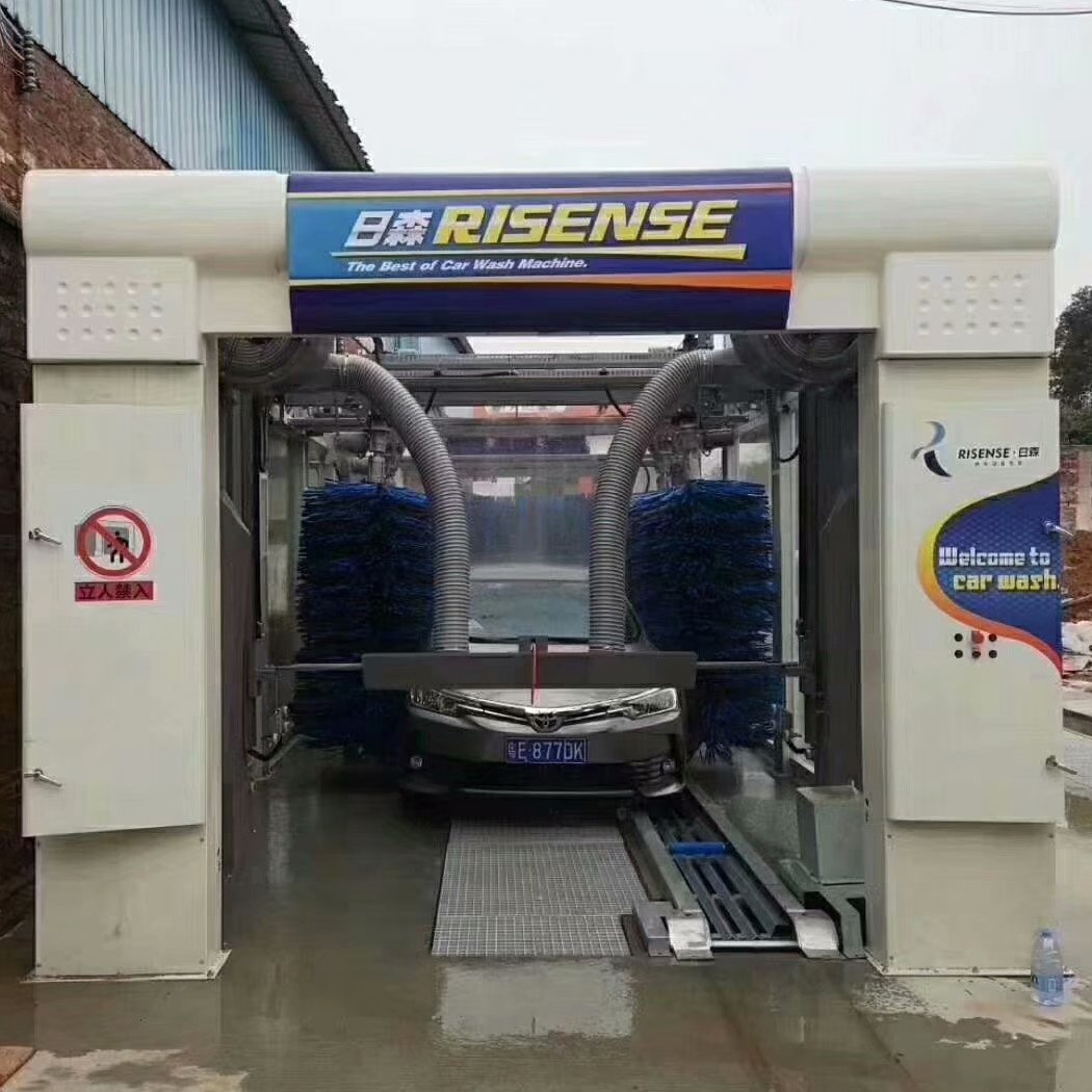 Tunnel car washer with all functions cleaning Tires washing machine Fully automatic