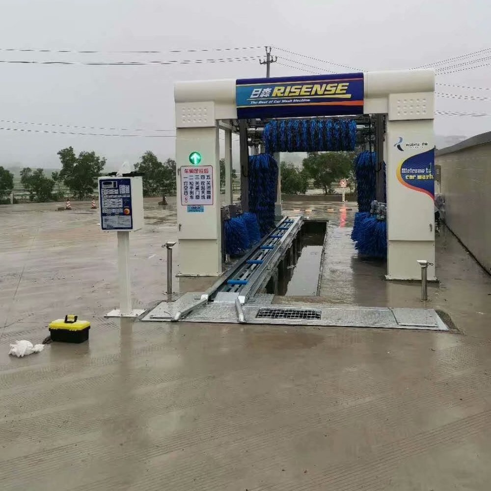Tunnel car washer with all functions cleaning Tires washing machine Fully automatic
