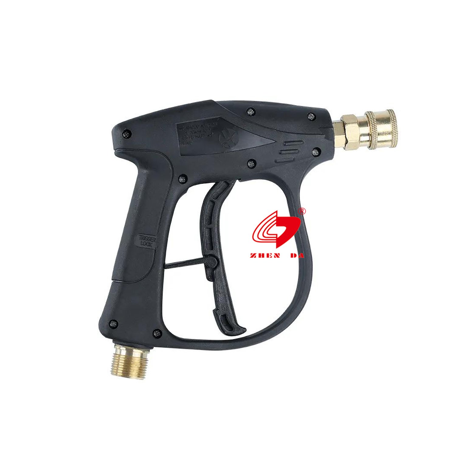 High-pressure quick-connect water gun 5 Degree Adaptar Nozzles and M 22 Brass Coupler Car Washer Tools
