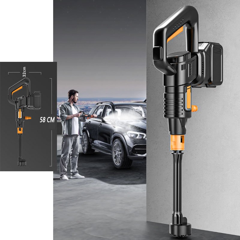 2024 Hot Selling Wholesale Cheapest Price Wireless 12V 24 V 48V Volt Cordless Portable Wash Gun High Pressure Car Washer