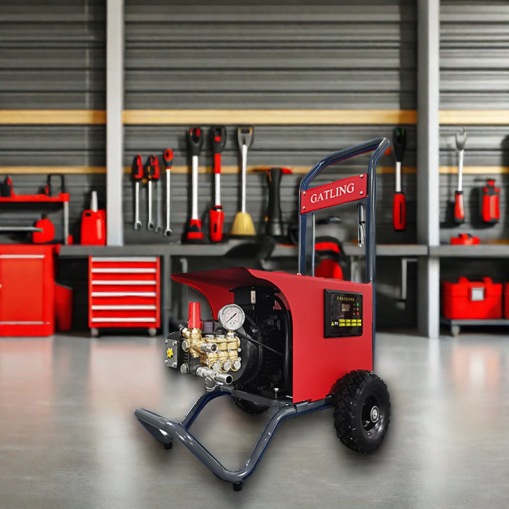 Portable Electric High-Pressure Car Washer Machine Cold & Hot Water Jet Cleaning with New Pump & Motor for Farms