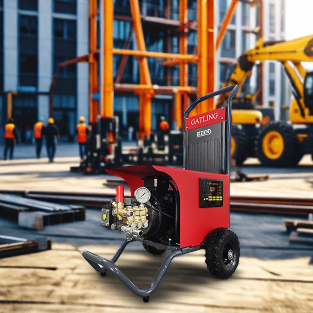 Portable Electric High-Pressure Car Washer Machine Cold & Hot Water Jet Cleaning with New Pump & Motor for Farms
