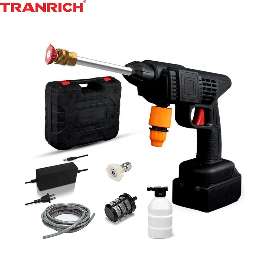 Factory Price Portable Cordless High Pressure Car Washer Machine Spray Gun for Car Washing