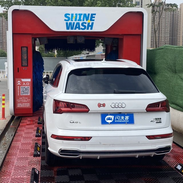 2023 Low Price 5 Brushes Air Dry Rollover Auto Car Wash Machine For Car Wash Station/ Gas Station with 3 years warranty