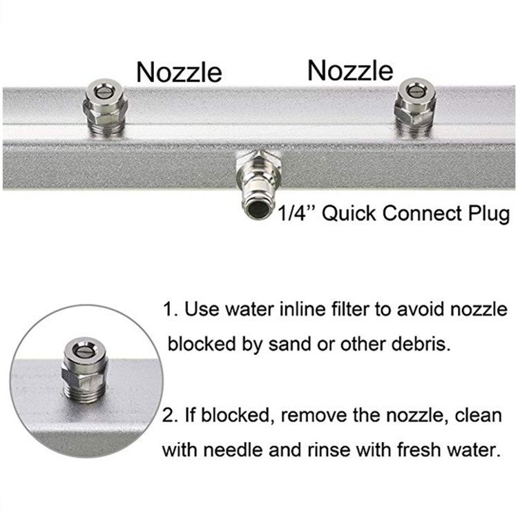 High Pressure 13-Inch Car Undercarriage Cleaner, Under Car Washer, with 45 Degree Angled Wand