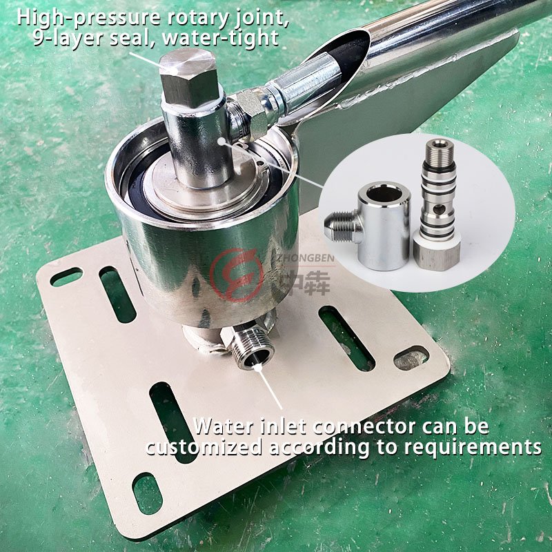 Car Wash Swing Arm 2m Water Pipe Optional Stainless Steel 304 Car Washer Cantilever With High Pressure