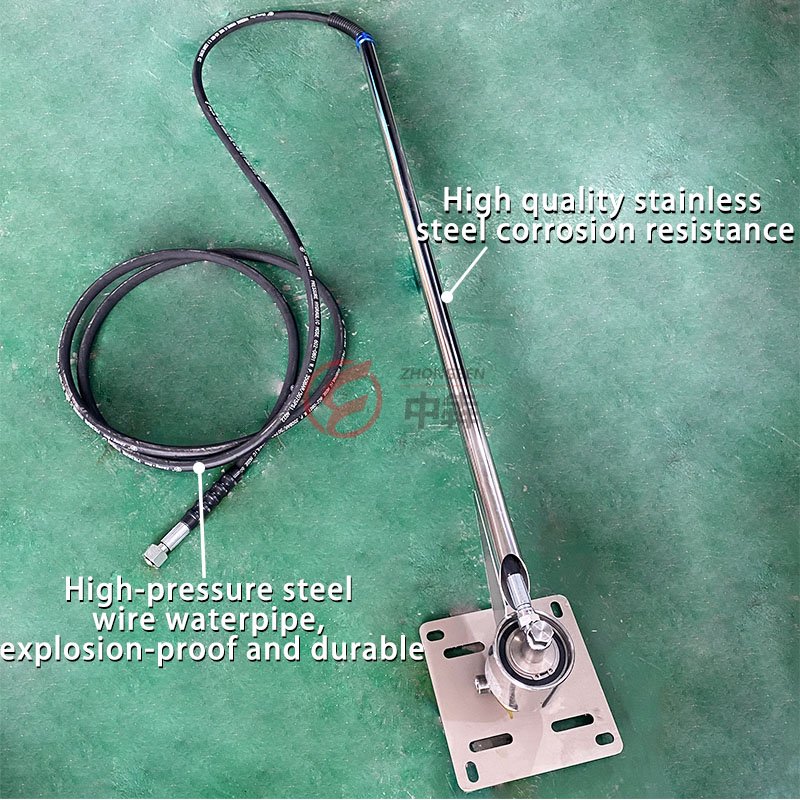 Car Wash Swing Arm 2m Water Pipe Optional Stainless Steel 304 Car Washer Cantilever With High Pressure