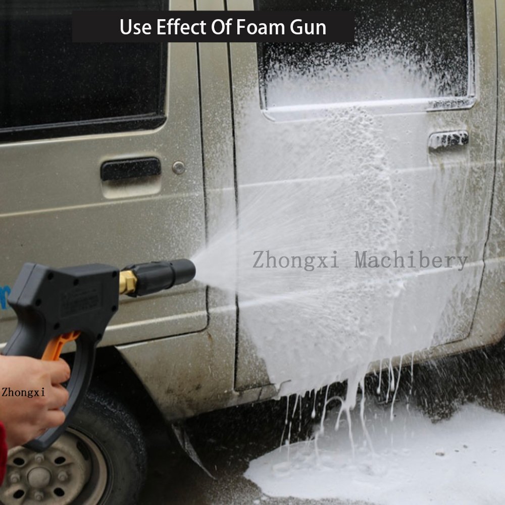 Zhongxi Self Service New Design High Pressure Car Washer Foam Gun For Washing Cars