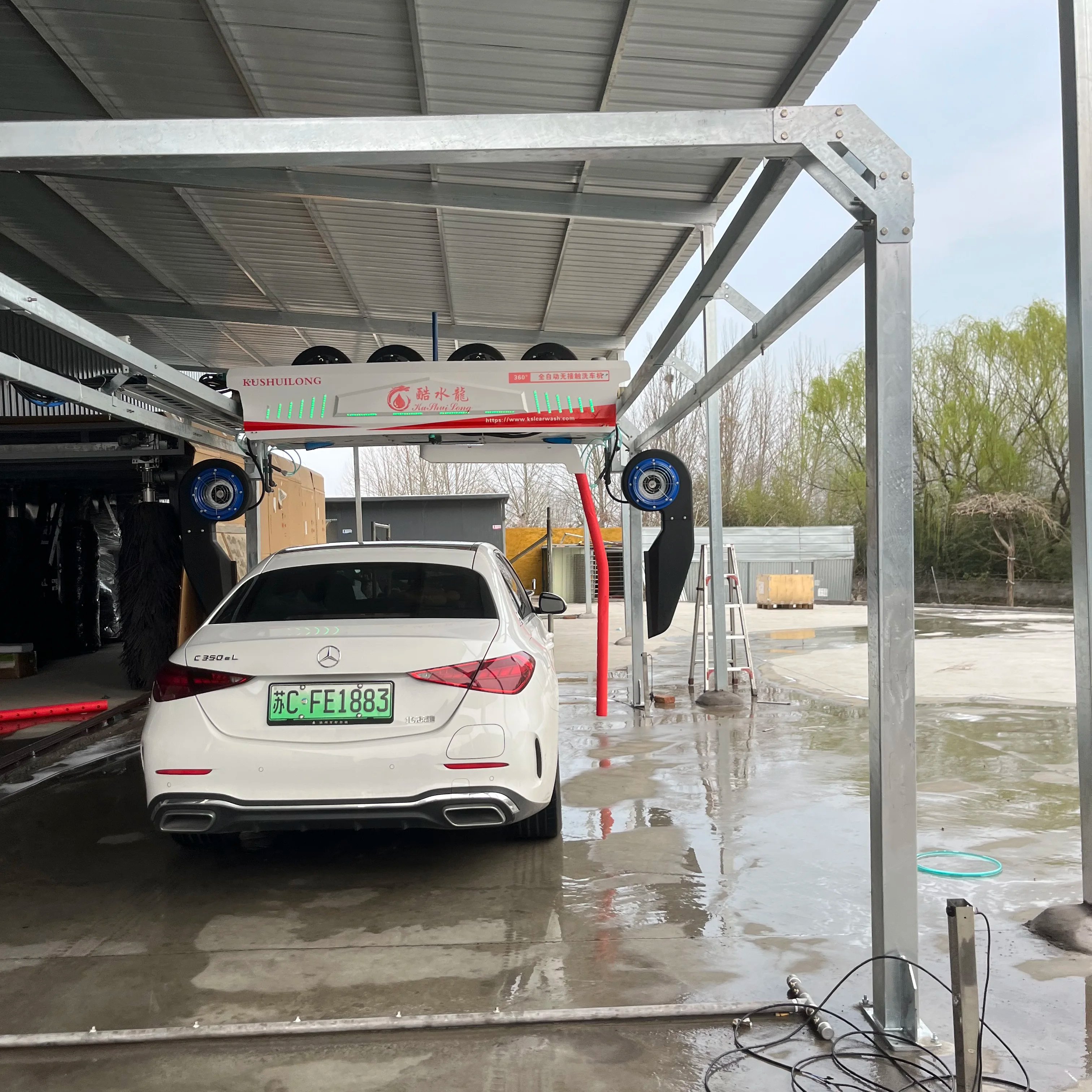 Gas station special non - contact Fully automatic car washer