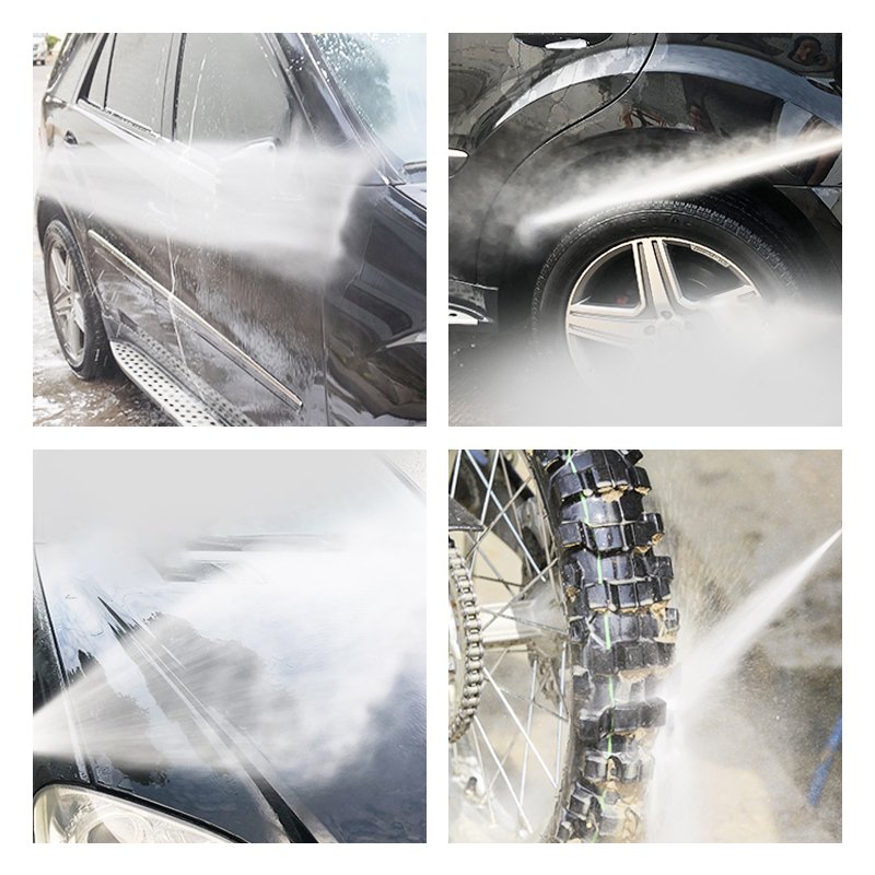 Electric high pressure pressurized car washer foam water gun machine automatic car detailing equipment