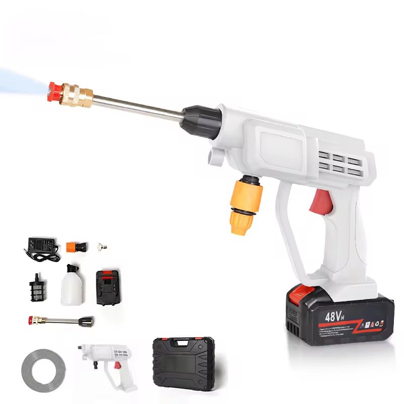 OGAS High Pressure Electric portable mini wireless Washer Gun Foam Lance car cleaner car wash water gun foam