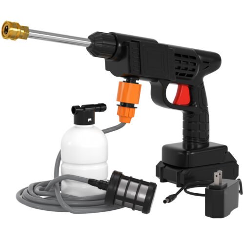 Cordless Car Washer Water Spray Gun Portable High Pressure Car Washer Machine