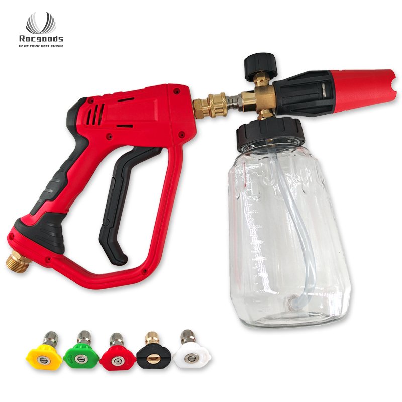Factory direct portable hand high pressure cleaning car washer water spray pump foam gun accessories for car washing