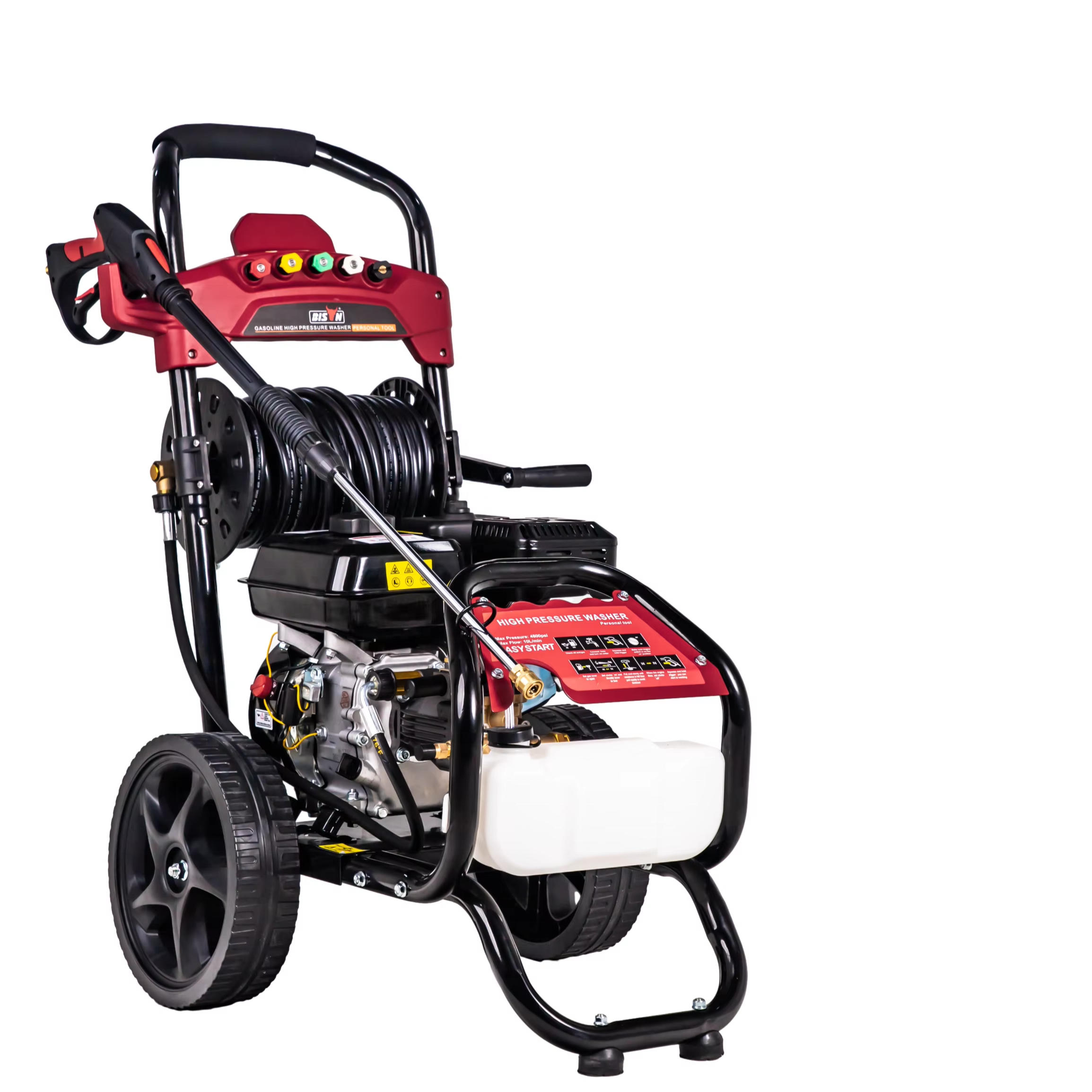 Water Jet High Pressure Cleaner 2.4Gpm 7 Hp 170Bar 2500Psi Petrol Jet Wash Cold Water High Pressure Washer