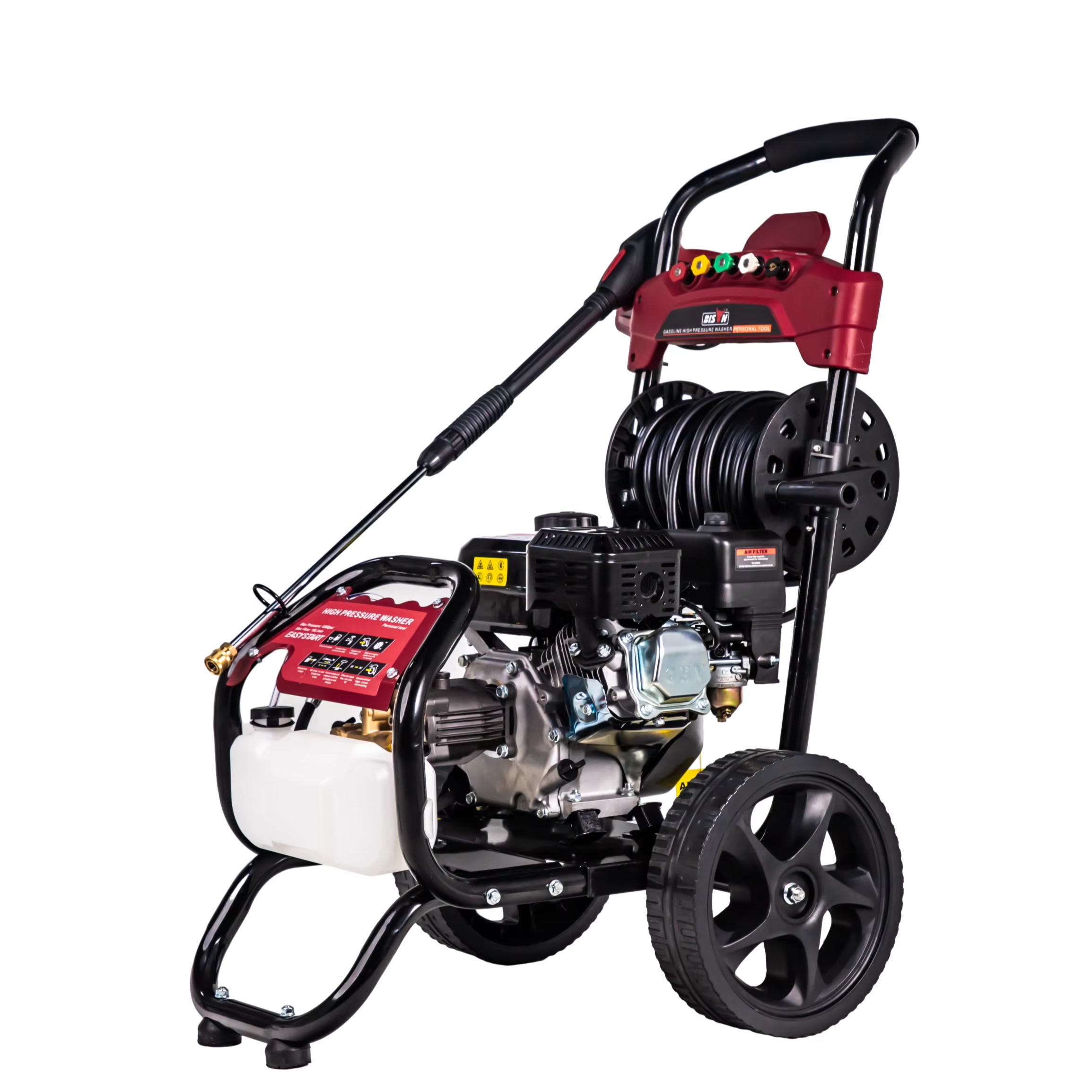 Water Jet High Pressure Cleaner 2.4Gpm 7 Hp 170Bar 2500Psi Petrol Jet Wash Cold Water High Pressure Washer