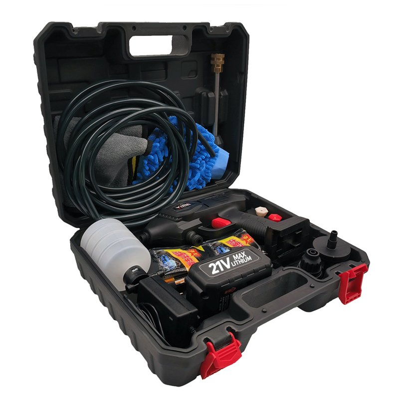 Portable Lithium Battery Snow Foam Gun For Car Wash 12V 24V high pressure gun wireless Electric cleaning machine car washer