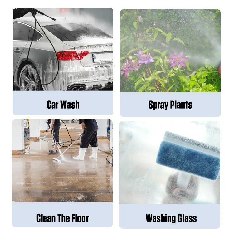 Factory Wholesale Cordless high-pressure washer pressure water spray car wash pressure washer portable car washing machine