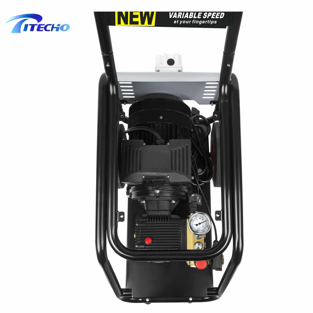 TITECHO 7.5kw High pressure washer /car washer machine with long hose for truck