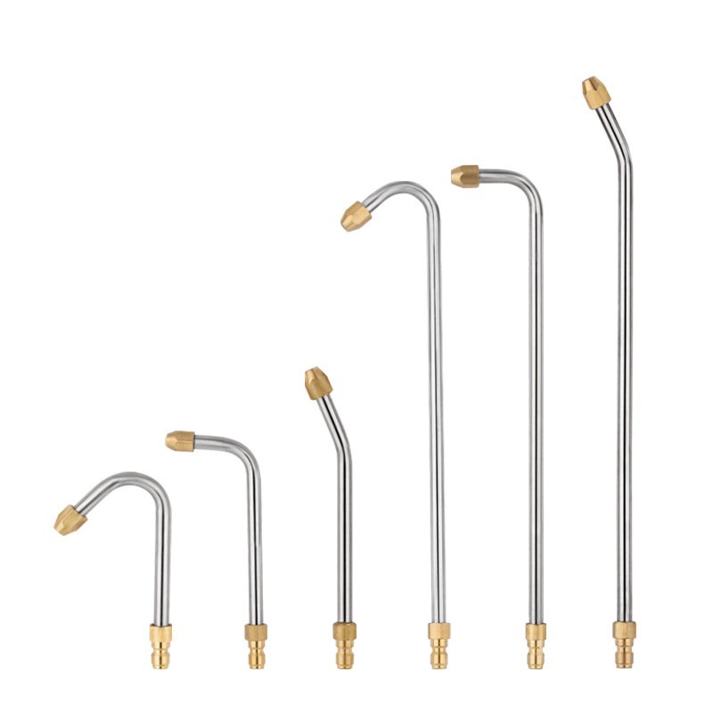pressure washer nozzle with extension wand car wash nozzles lance for wash gun different bent degree 6 pcs