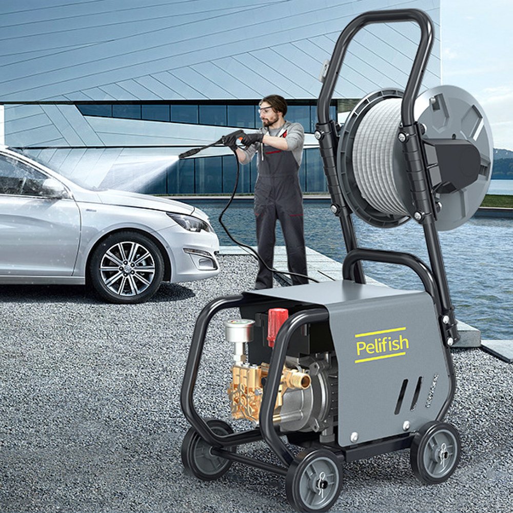 Pelifish New High Pressure Car Washer 220v 1600W High-power Portable Cleaning Gun For Cars