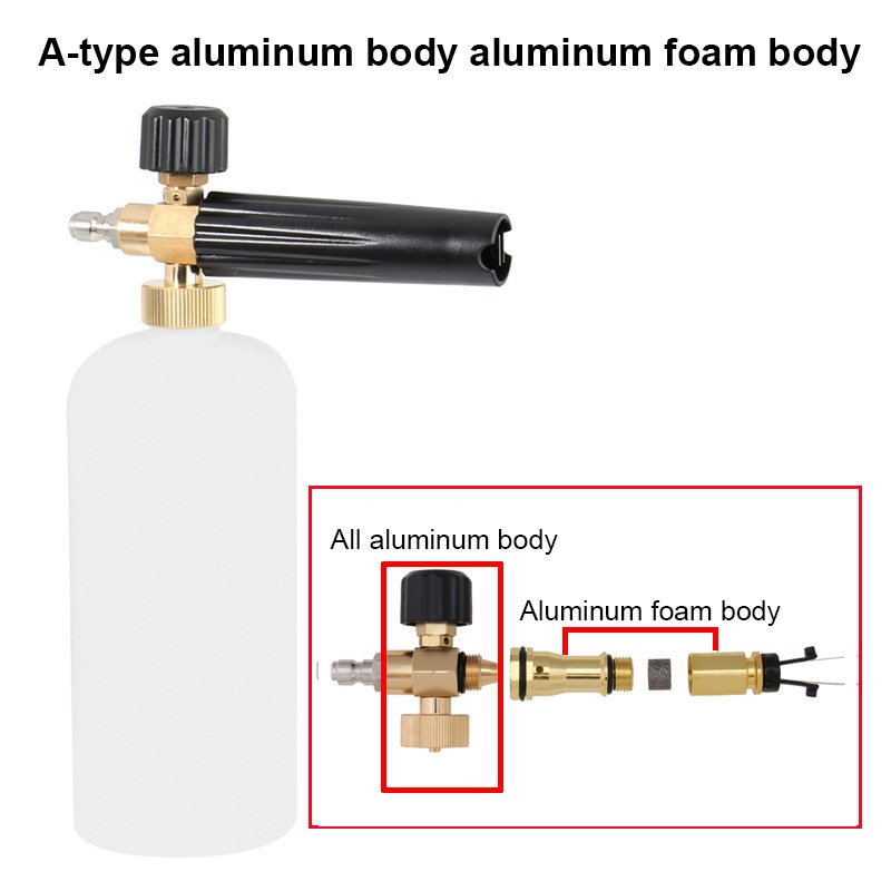Lingzhen Foam Snow Car Wash Water Foam Foamer Pot Pressure Washer Foam Gun Sprayer