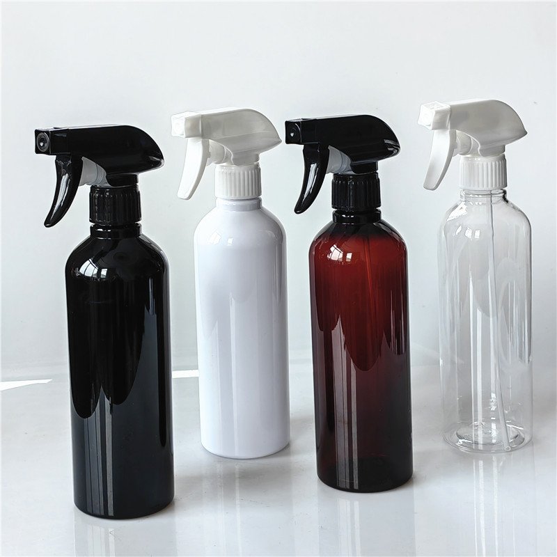 Trigger Sprayers Bottle 500ml Plastic PET Trigger Spray Cleaning Bottle For Car Cleaner