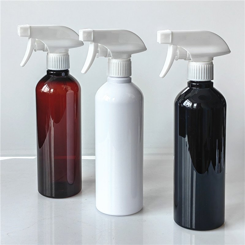 Trigger Sprayers Bottle 500ml Plastic PET Trigger Spray Cleaning Bottle For Car Cleaner