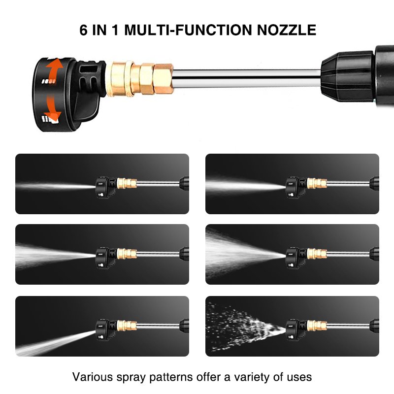 Auto Portable Electric Lavadora De Alta Presion High Pressure Washer Machine Car Wash Gun