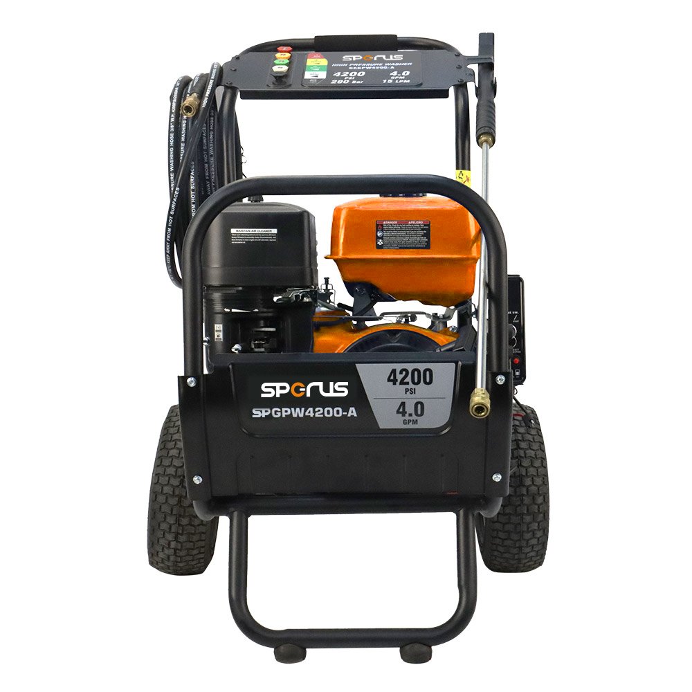 SPGPW4200-A Gasoline Motor Car Washer 4200PSI High Pressure Washer 4GPM Portable Cleaner For Garden