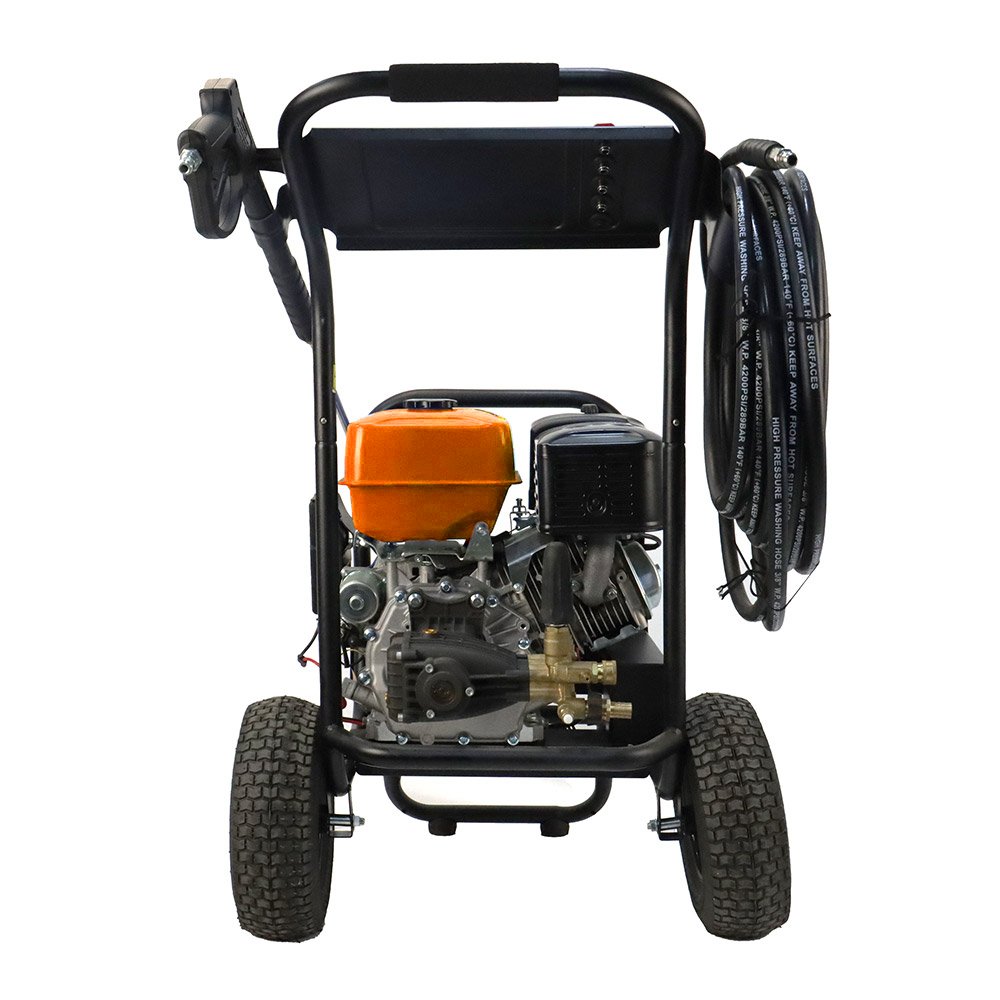 SPGPW4200-A Gasoline Motor Car Washer 4200PSI High Pressure Washer 4GPM Portable Cleaner For Garden
