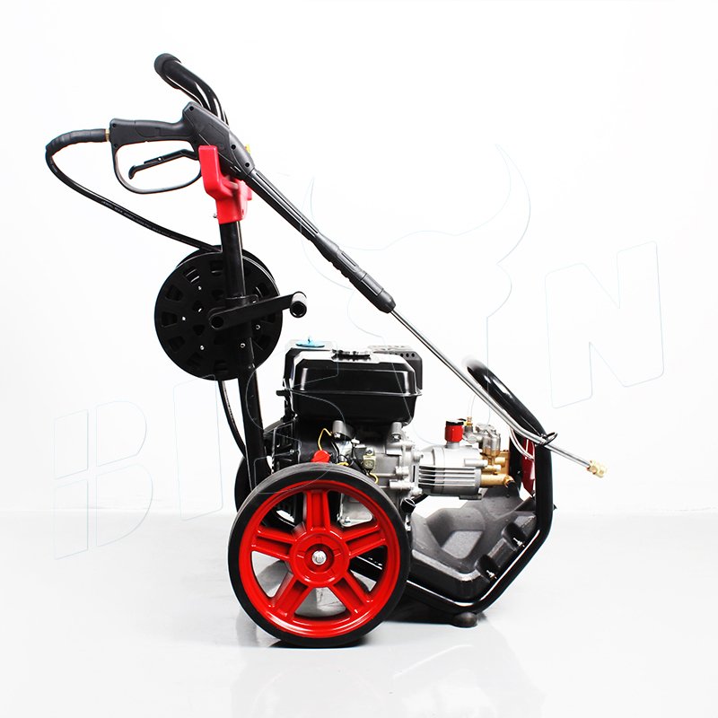 Bison(KP) BS-170NB 20m Hose Classic Red Gas Powered High Pressure Car Washer Gun