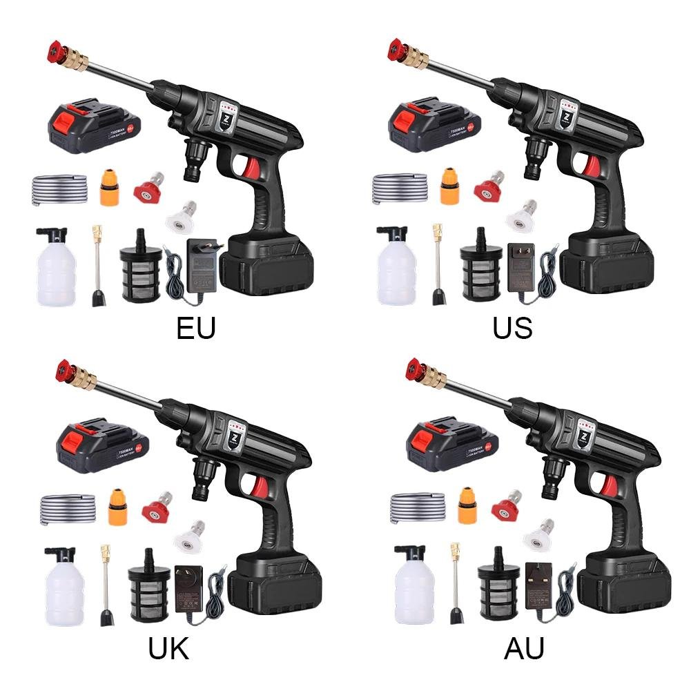 Portable Car Care Washing Rechargeable High Pressure Battery Operated Car Wash Machine Car Washer