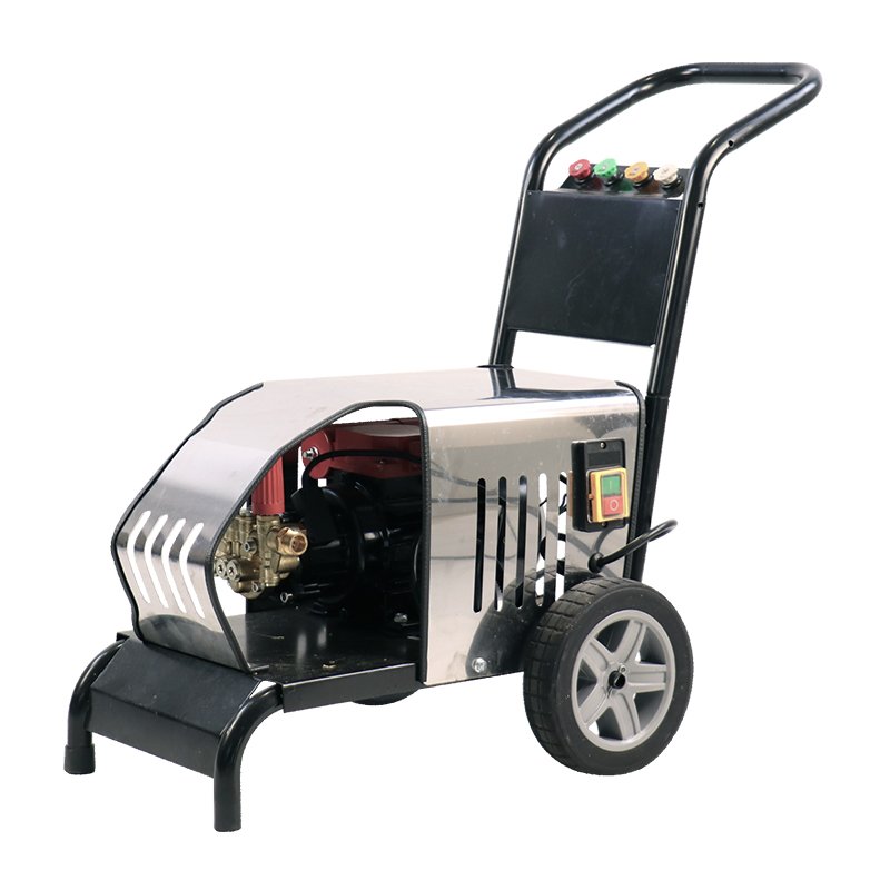 Factory New Arrivals 220V 1800W Car Washer Cordless Portable High Pressure Car Washer With Wheel