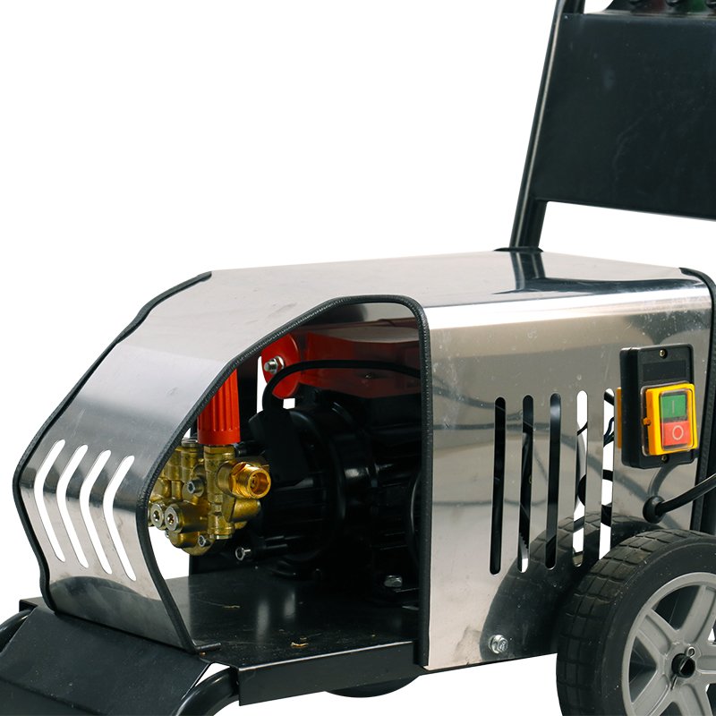 Factory New Arrivals 220V 1800W Car Washer Cordless Portable High Pressure Car Washer With Wheel