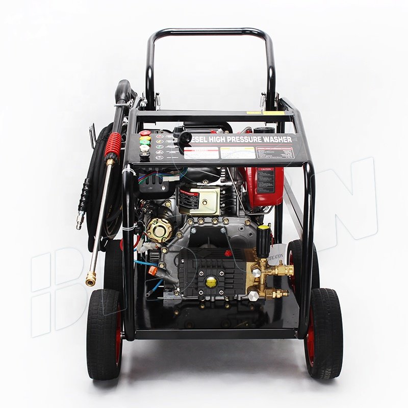 Bison 250Bar 3600 Psi Heavy Duty Diesel High Pressure Washer for Floor Garden Swimming Pool Washing