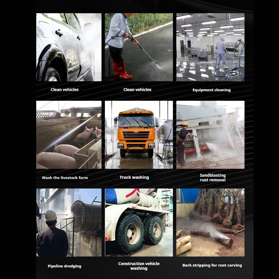 Farm High Power 5500w High Pressure Car Washer Mobile Self Service Car High Pressure Washer