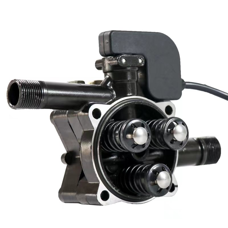 Portable car washer pump head