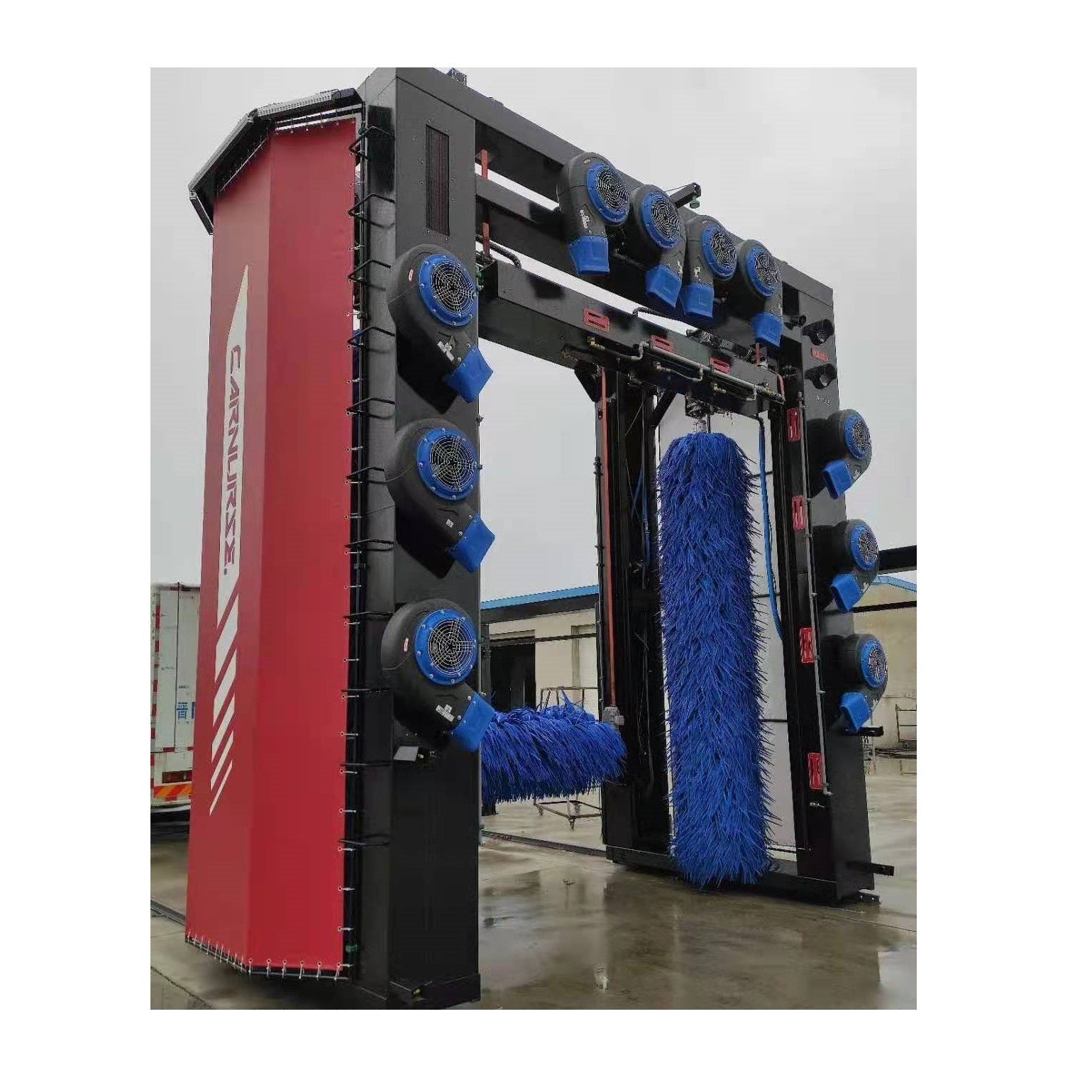 380V 50HZ 3 phase quality automatic car washing machines touchless car wash system for luxury Auto car wash dryer blower