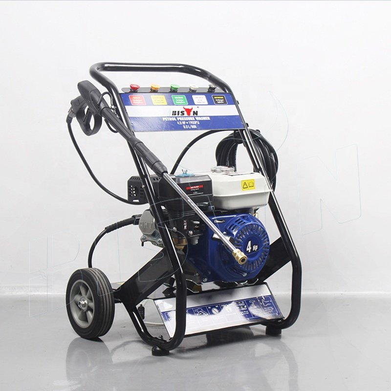 BISON (KP) BS-170A-blue 170 bar gasoline pressure washer gasoline pressure washer high pressure washer