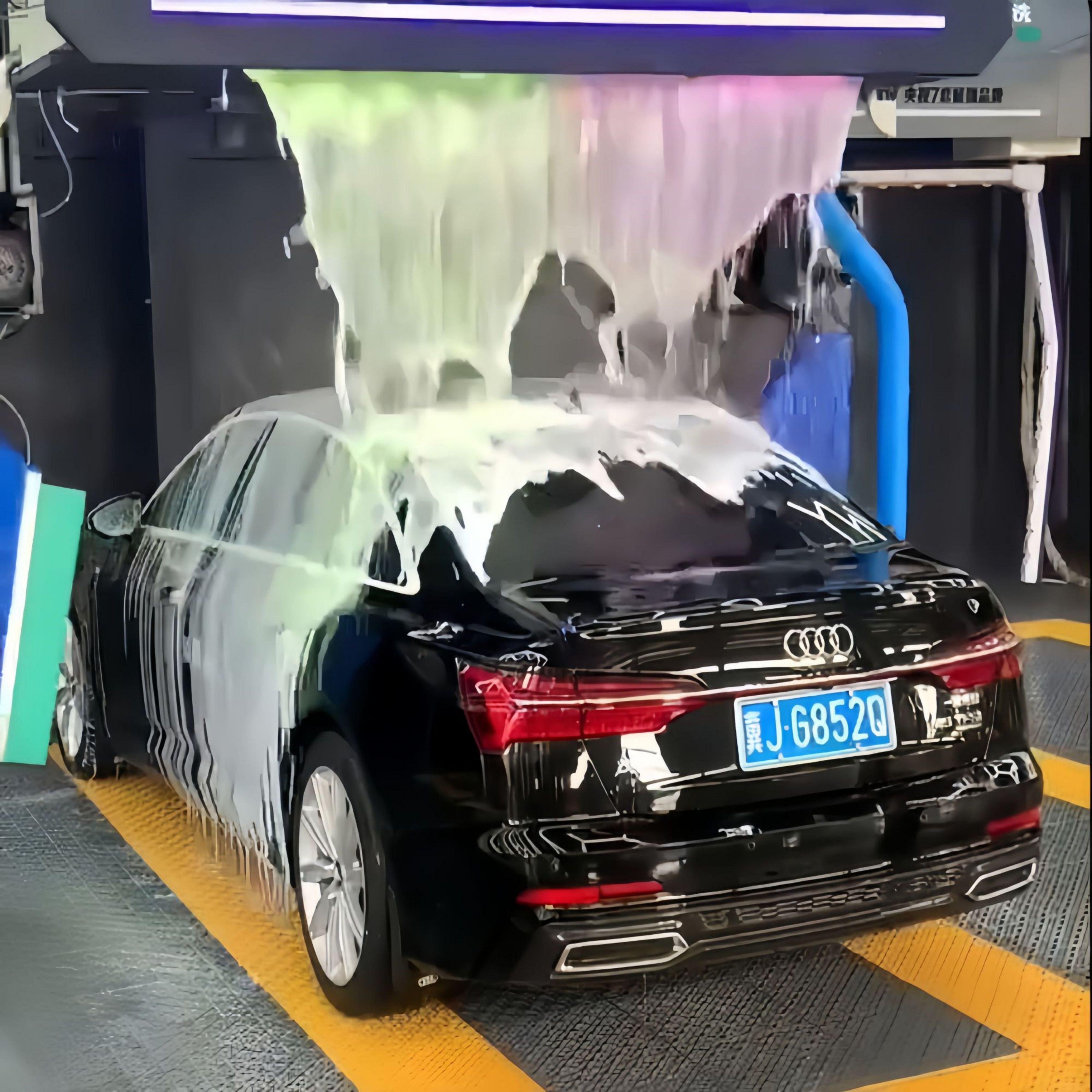The Best 360 degree rotating high pressure Automatic Car Wash Machine