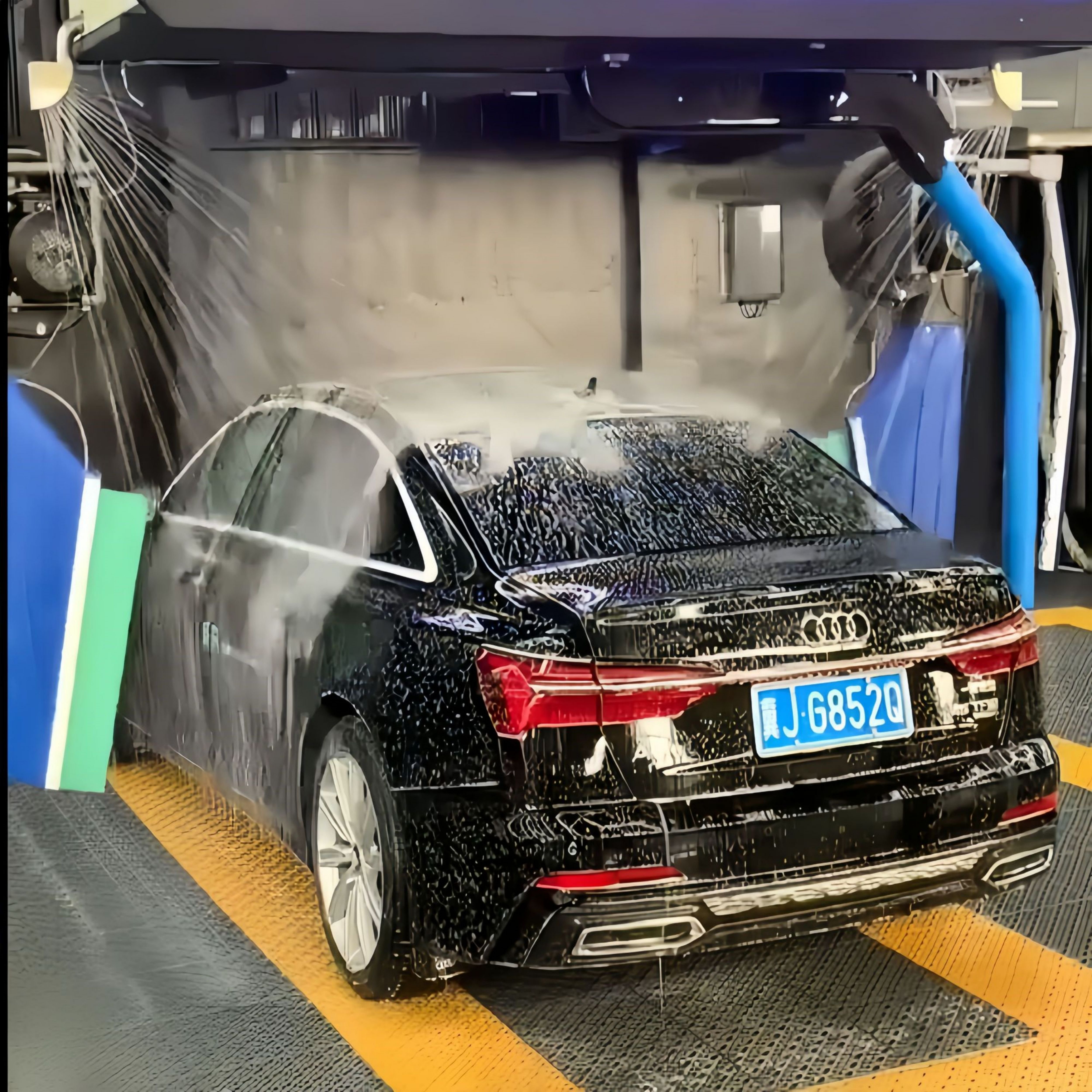 The Best 360 degree rotating high pressure Automatic Car Wash Machine