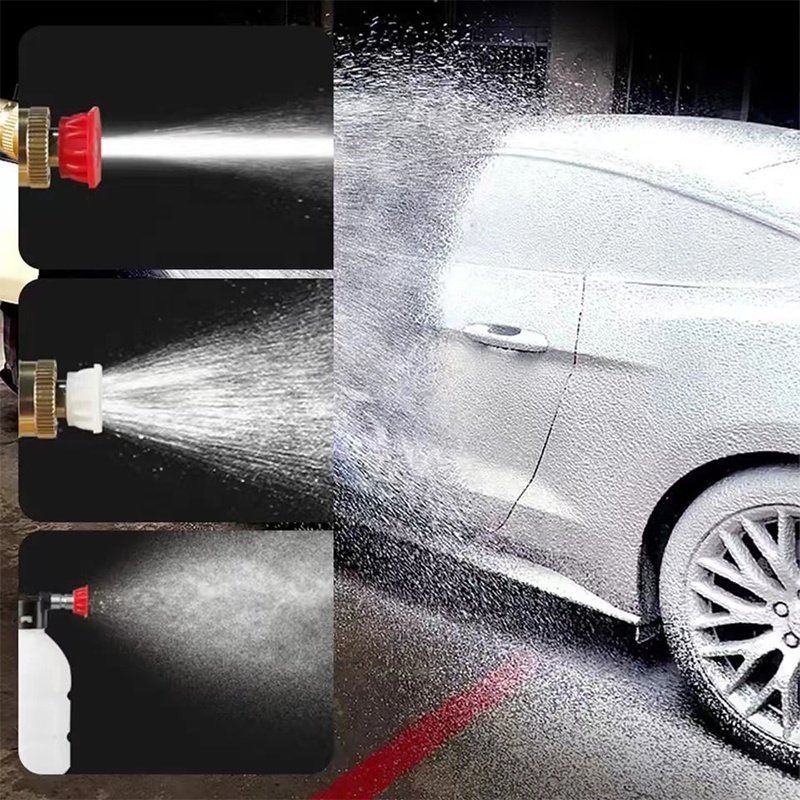 200W 50Bar Cordless High Pressure Car Washer Spray Water Gun Battery Foam Generator Car Washing Machine for Home Garden