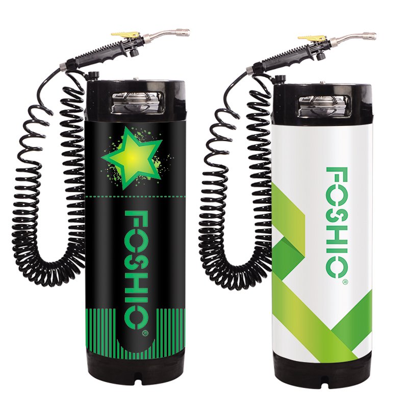 Foshio Portable TPU PPF Film High Pressure Wireless Car Shower Cleaning Water WIindow Tint Keg
