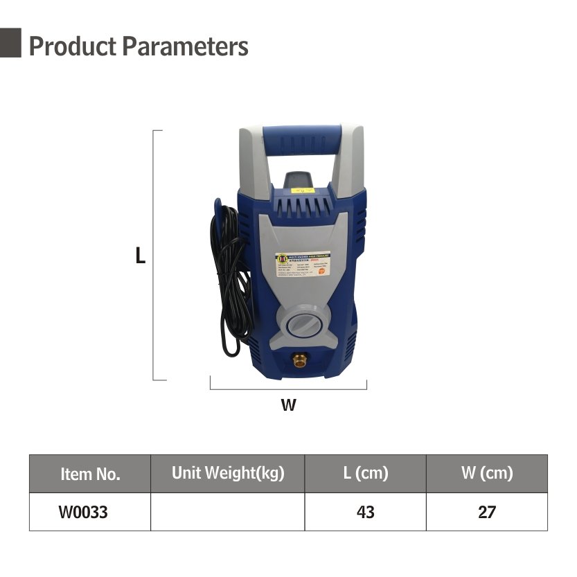 1300W Muiti-washer high pressure cleaning machine