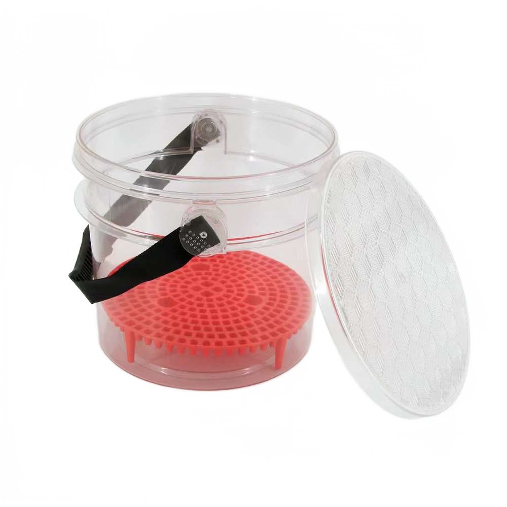 Clear Car Cleaning Bucket Filter Type Car Cleaning Bucket Cleaning Bucket With Lid