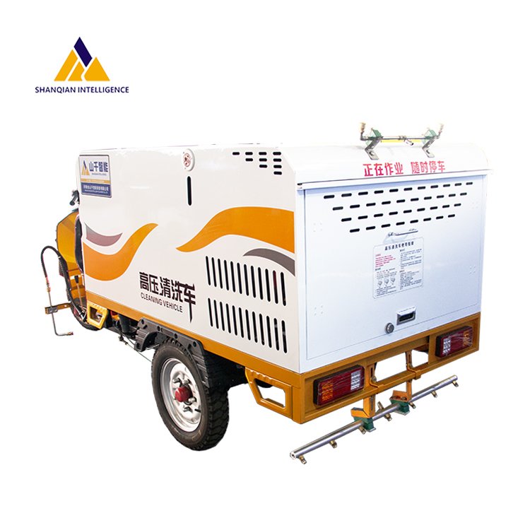 Three-Wheel High-Pressure Mobile Washer for Municipal Road Guardrail Cleaning for Cars Washer