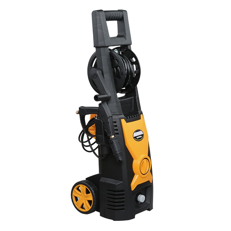 SPS Pressure Washer 1800W 16Mpa Car Washer Mini Portable Washing Machine Copper Induction Motor Car Wash Portable