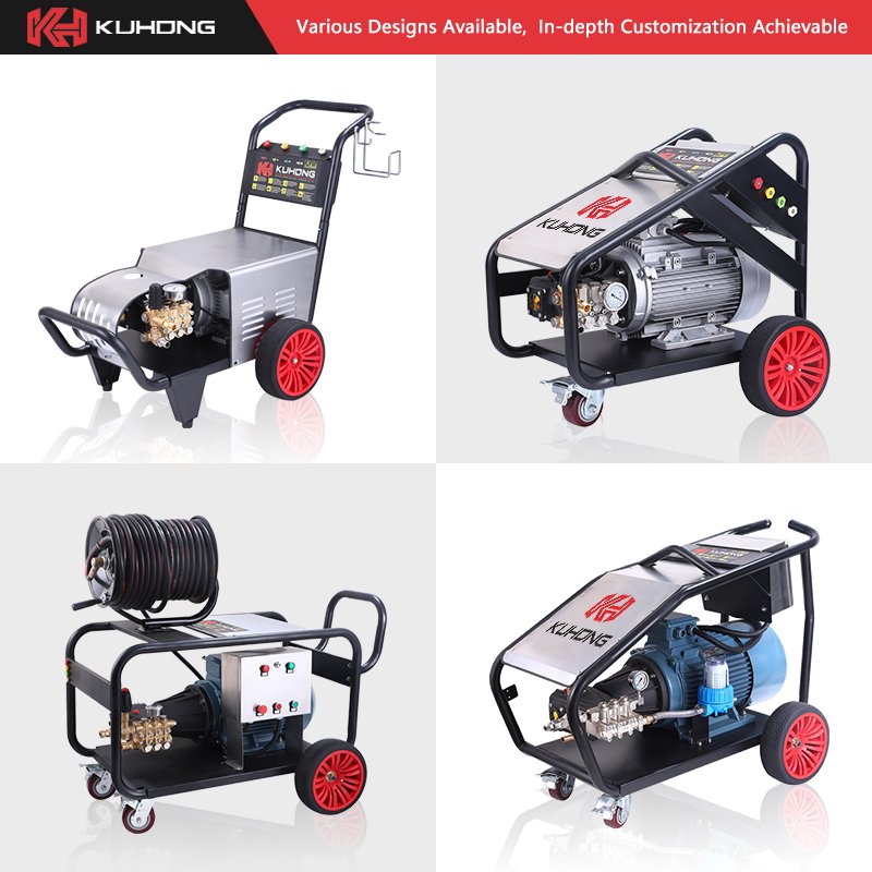 KUHONG 250Bar High-pressure Professional Car Washer Diesel Gasoline High Pressure Washer Machine Car Wash Equipment Washer