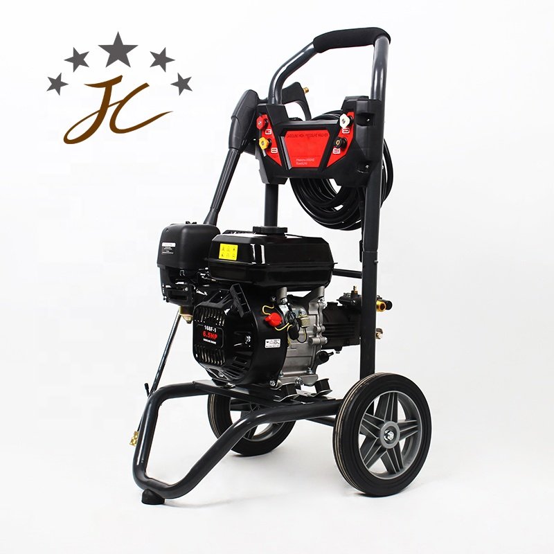 China JC 170bar portable high pressure washer 2500 psi gasoline mini petrol cleaning car washer