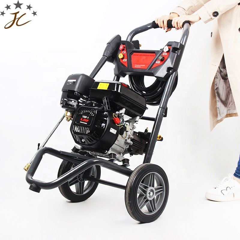 China JC 170bar portable high pressure washer 2500 psi gasoline mini petrol cleaning car washer